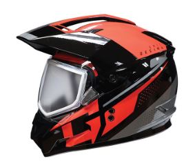 GMAX GM11 DECIMA DUAL SPORT SNOW HELMET DOUBLE LENS (Hiver)