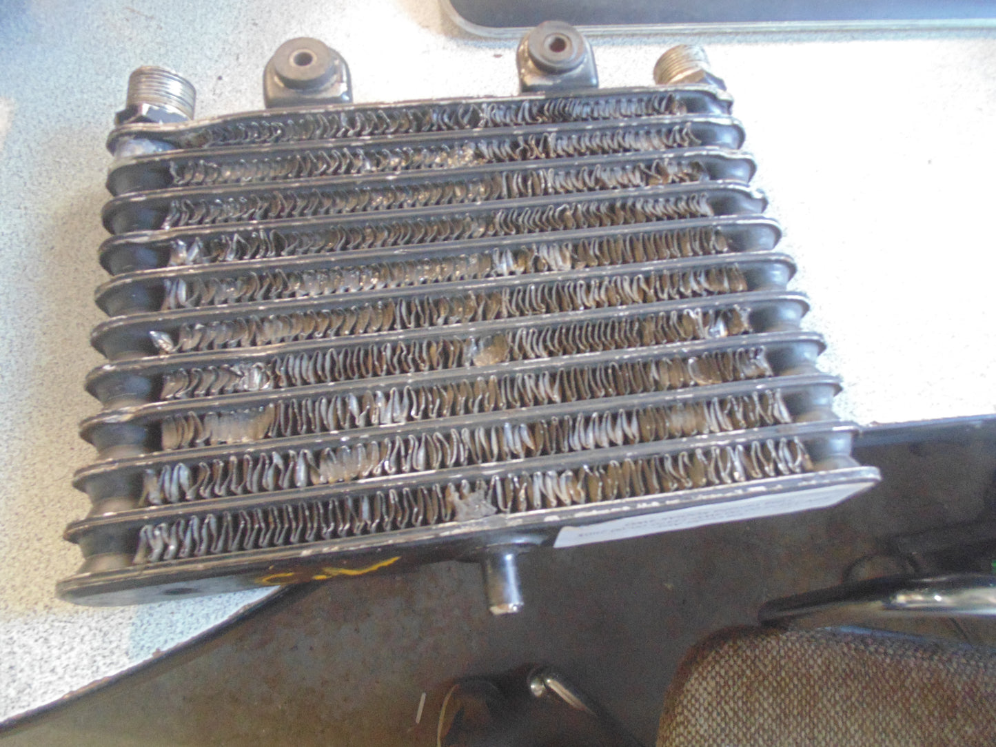 1994 YAMAHA KODIAK 4WD OIL COOLER ASSY 3HN-13470-00-00 4WV-13470-00-00