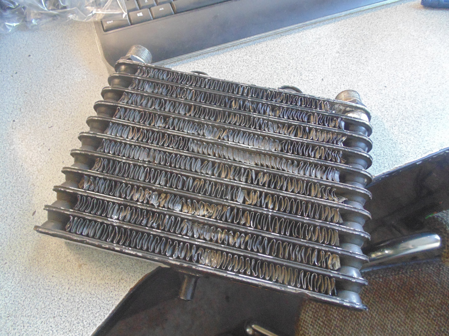 1994 YAMAHA KODIAK 4WD OIL COOLER ASSY 3HN-13470-00-00 4WV-13470-00-00