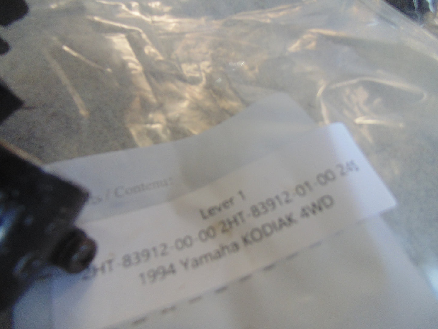 1994 YAMAHA KODIAK 4WD LEVER 1 2HT-83912-00-00 2HT-83912-01-00