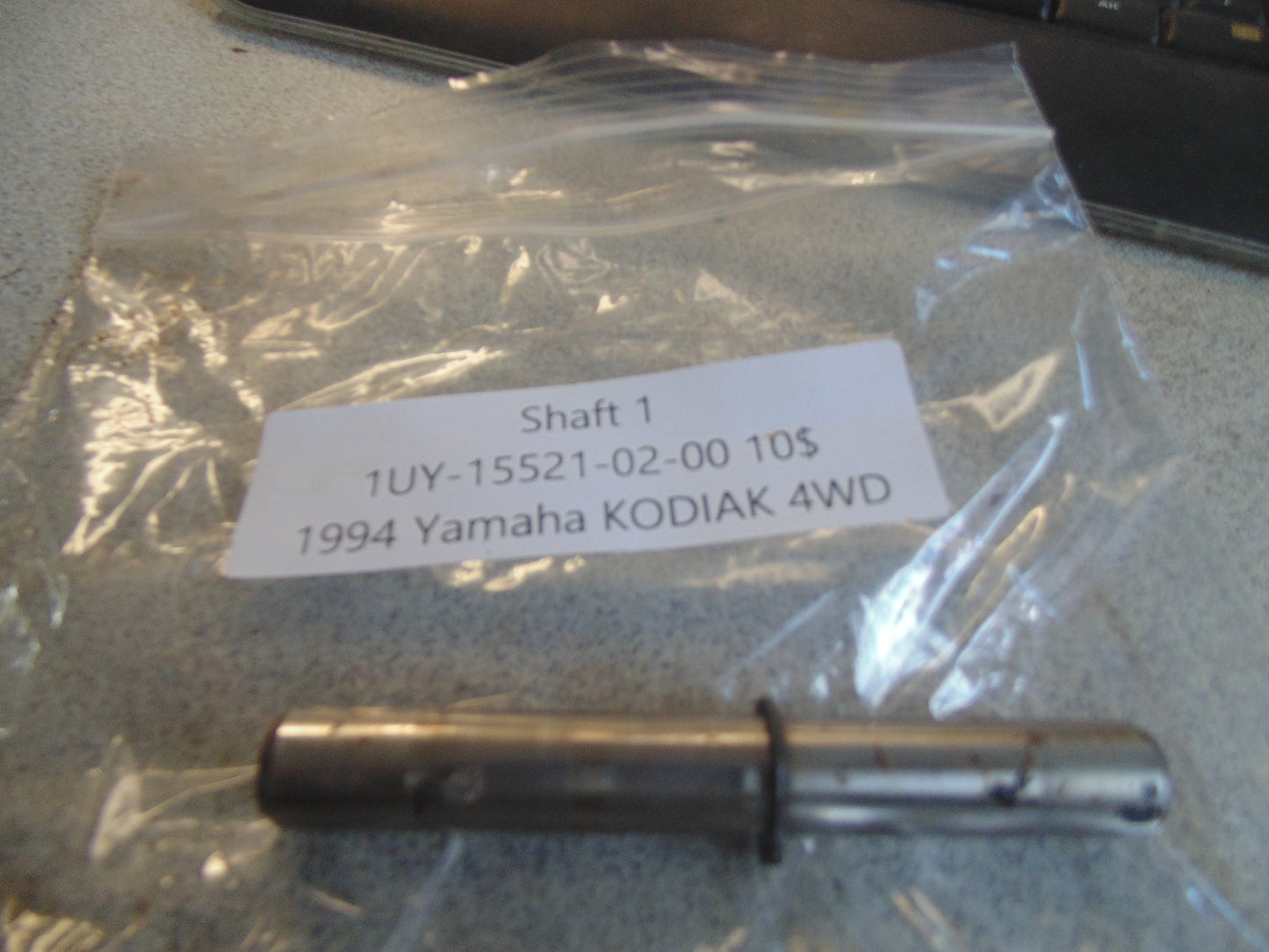 1994 YAMAHA KODIAK 4WD SHAFT 1 1UY-15521-02-00