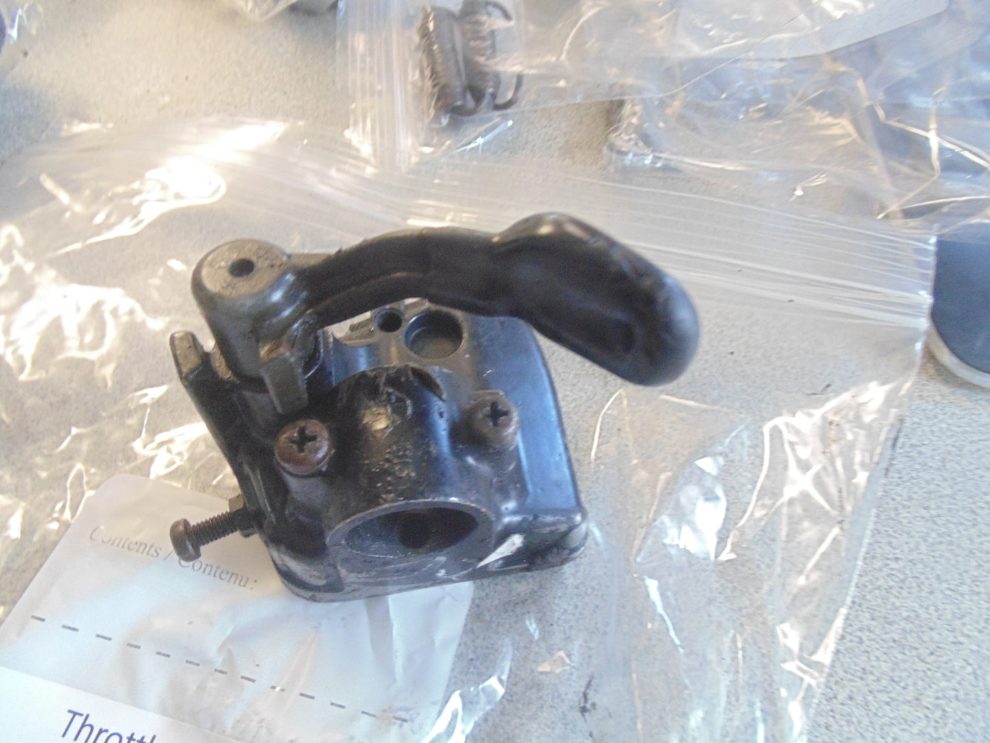 1994 YAMAHA KODIAK 4WD THROTTLE LEVER ASSY 1NV-26250-01-00
