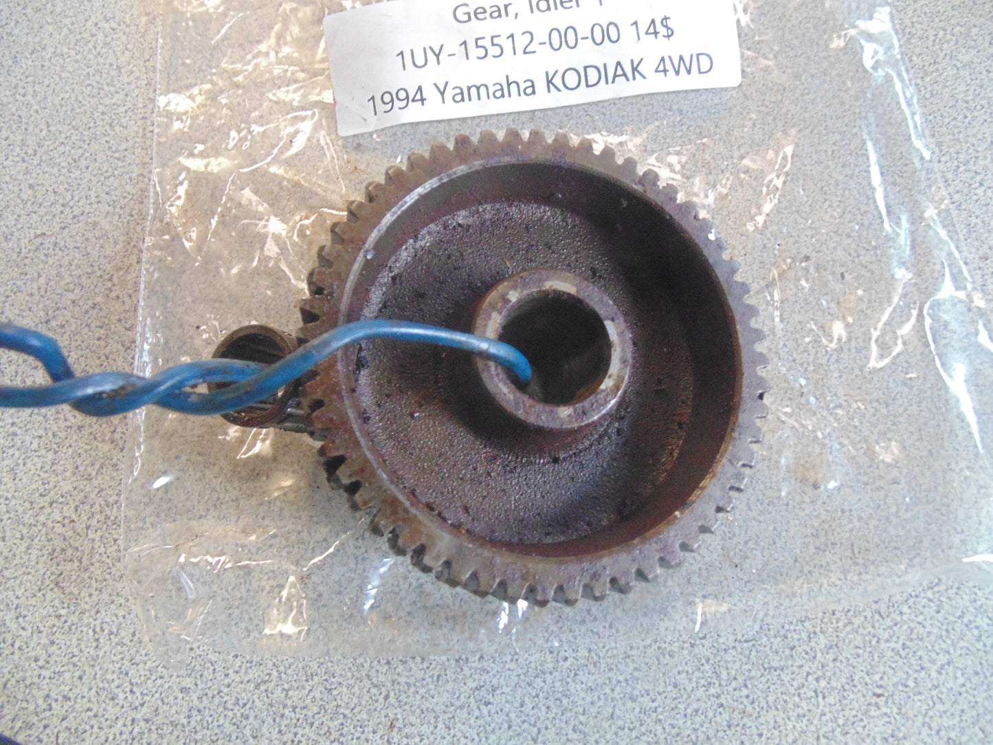 1994 YAMAHA KODIAK 4WD GEAR IDLER 1 1UY-15512-00-00