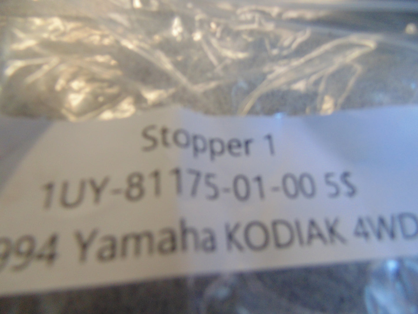 1994 YAMAHA KODIAK 4WD STOPPER 1 1UY-81175-01-00