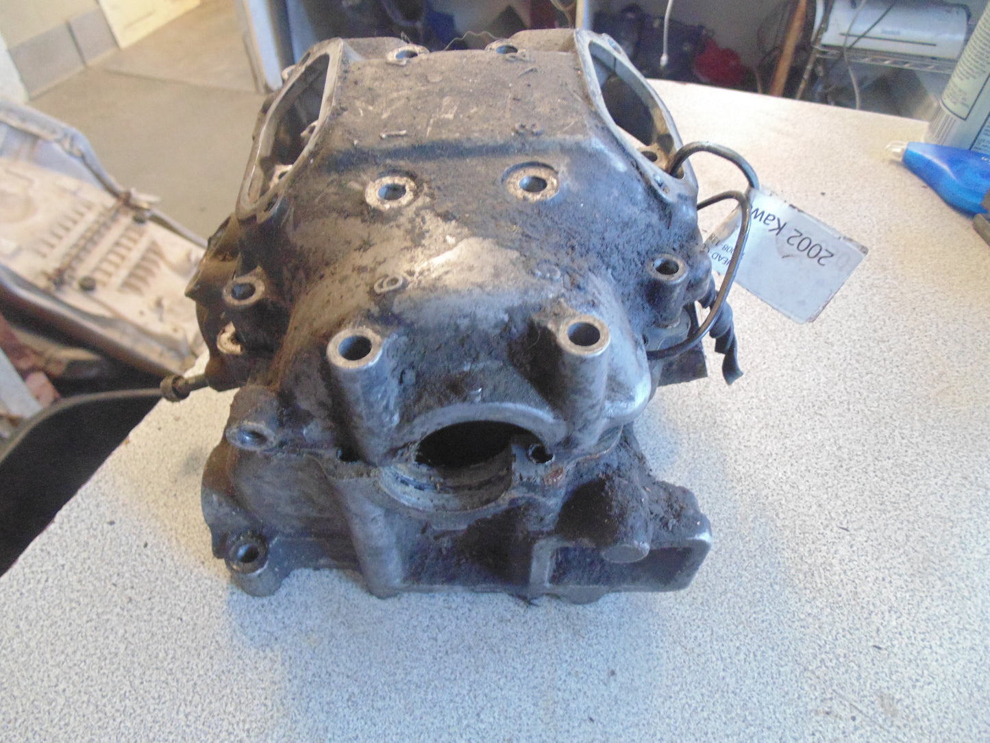 2002 KAWASAKI PRAIRIE 650 HEAD CYLINDER RR 11008-1386 11008-0778
