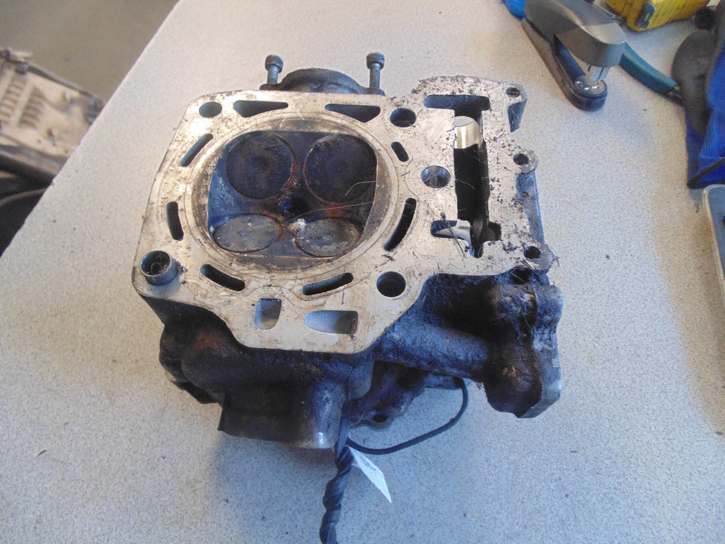 2002 KAWASAKI PRAIRIE 650 HEAD CYLINDER RR 11008-1386 11008-0778