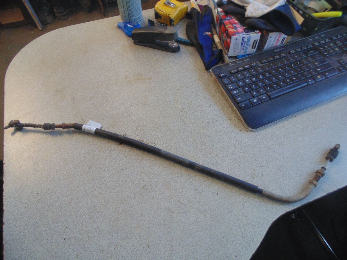 1990 KAWASAKI BAYOU 300 4X4 CABLE BRAKE PARKING 54005-1148