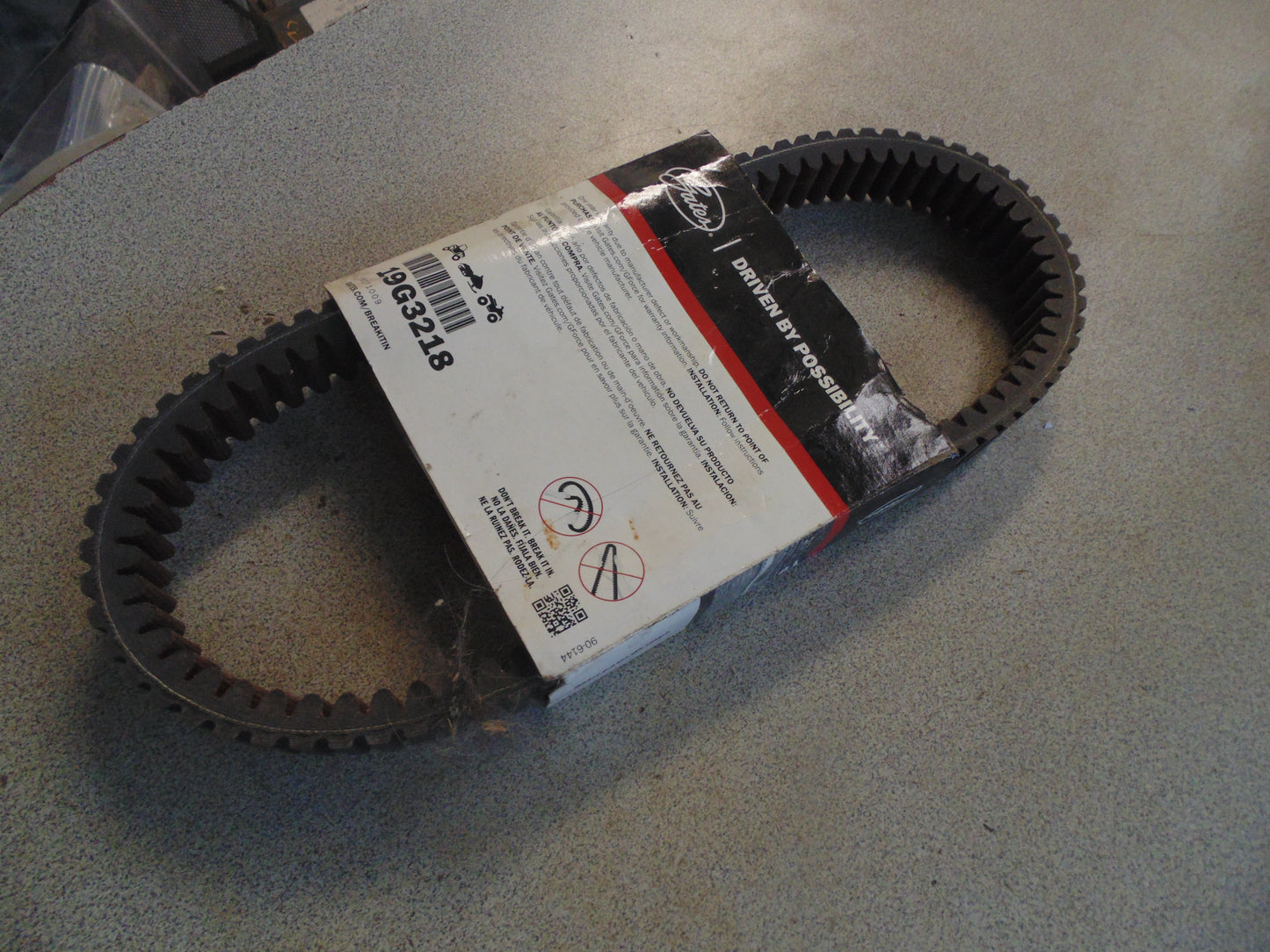 NEW GATES G-FORCE CVT BELT 19G3218