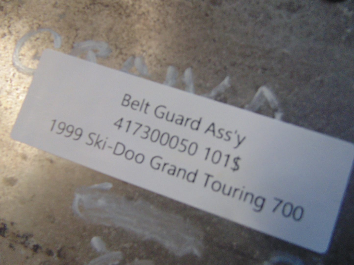 1999 SKI-DOO GRAND TOURING 700 BELT GUARD ASSY 417300050