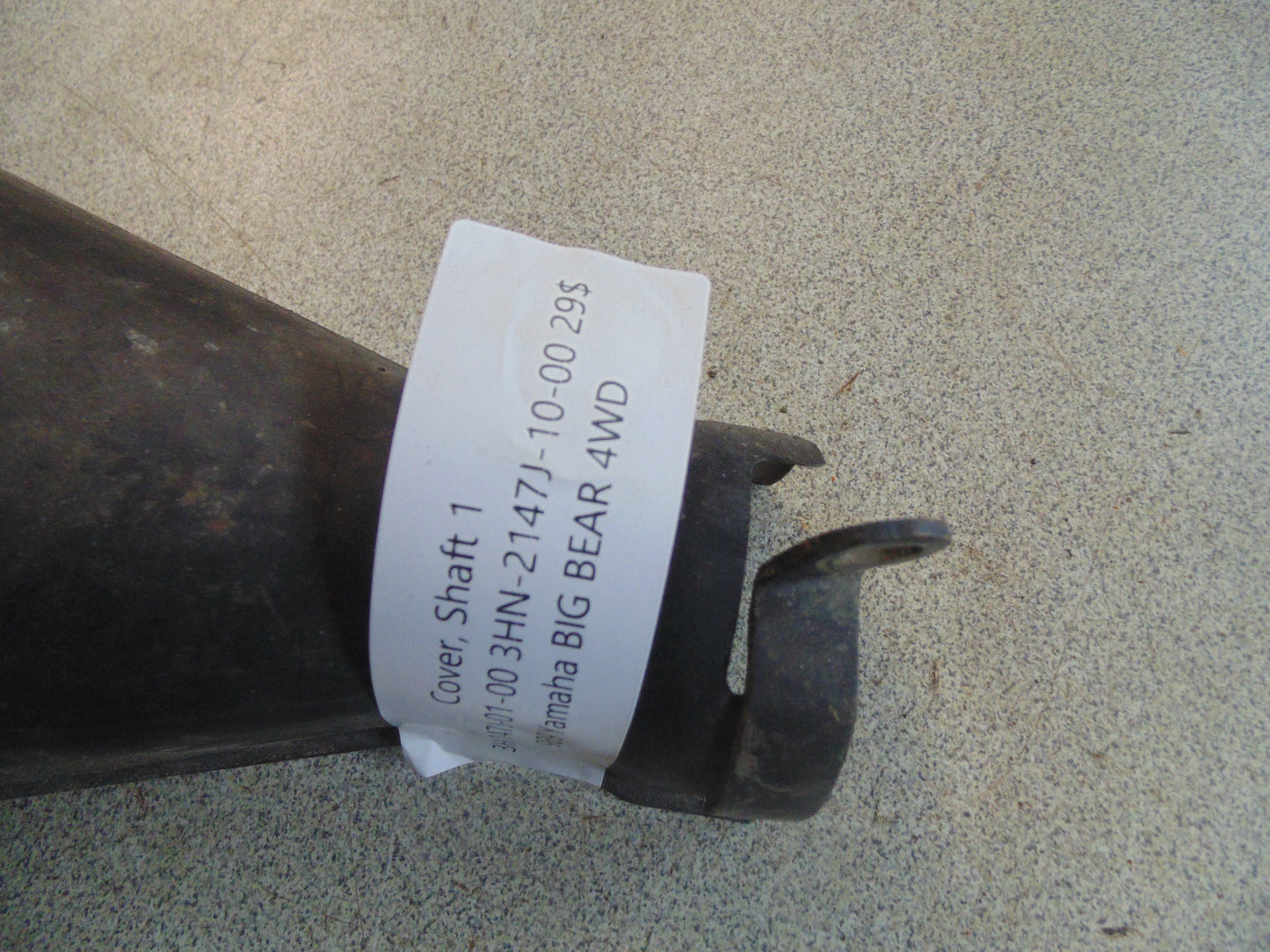 1989 Yamaha BIG BEAR 4WD (YFM350FWW) COVER SHAFT 1 3HN-2147J-01-00 3HN-2147J-10-00