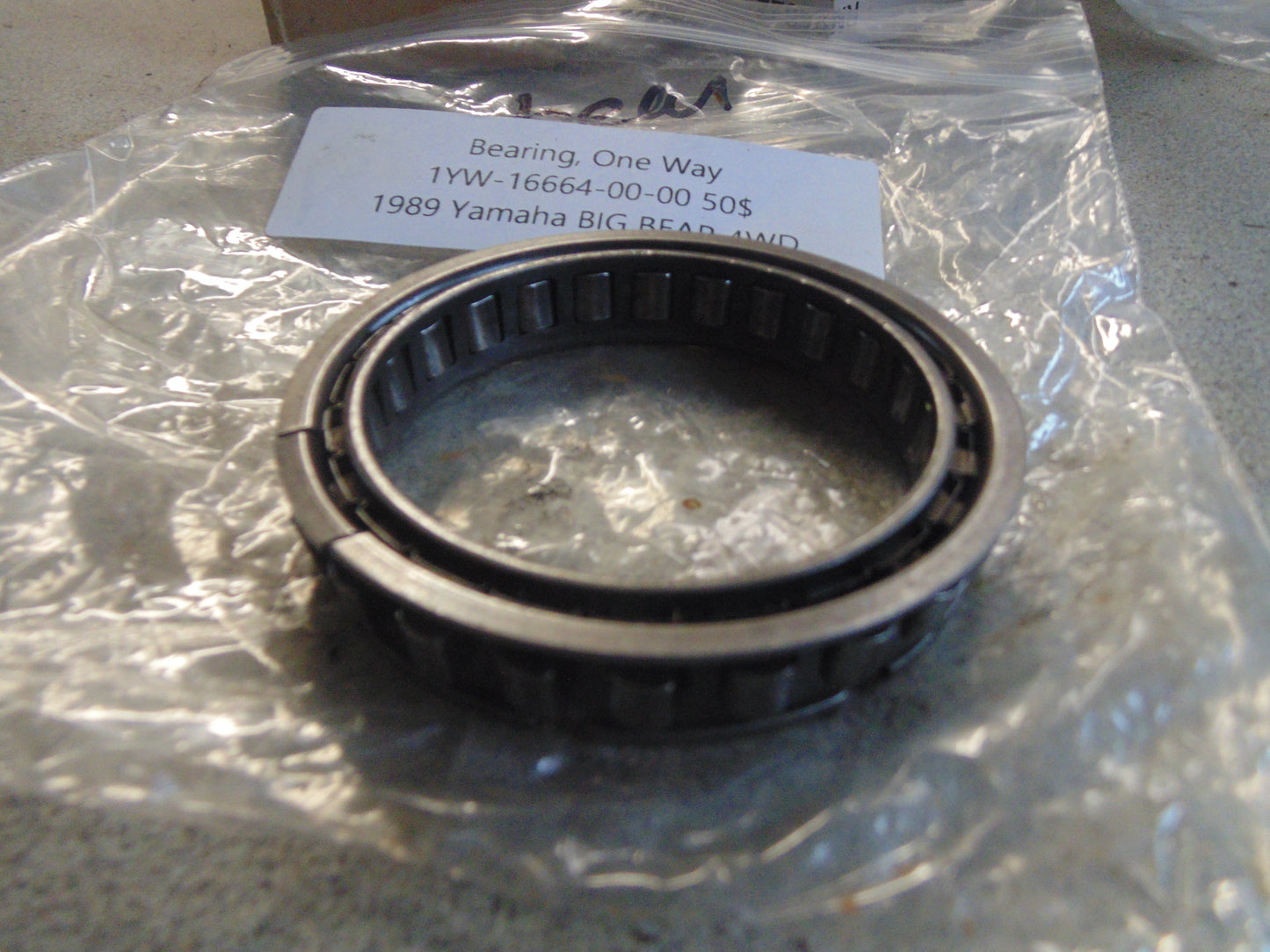 1989 Yamaha BIG BEAR 4WD (YFM350FWW) BEARING ONE WAY 1YW-16664-00-00