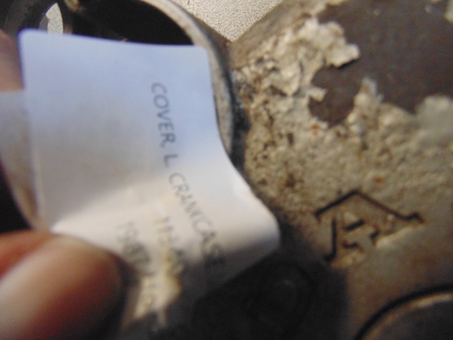 1987 HONDA TRX350A COVER L CRANKCASE 11340-HA7-750