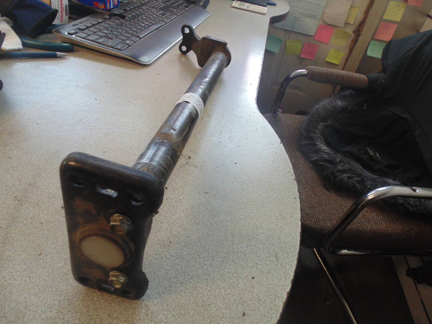 1989 Yamaha BIG BEAR 4WD COLUMN STEERING 2 2HR-23813-00-00 2HR-23813-02-00