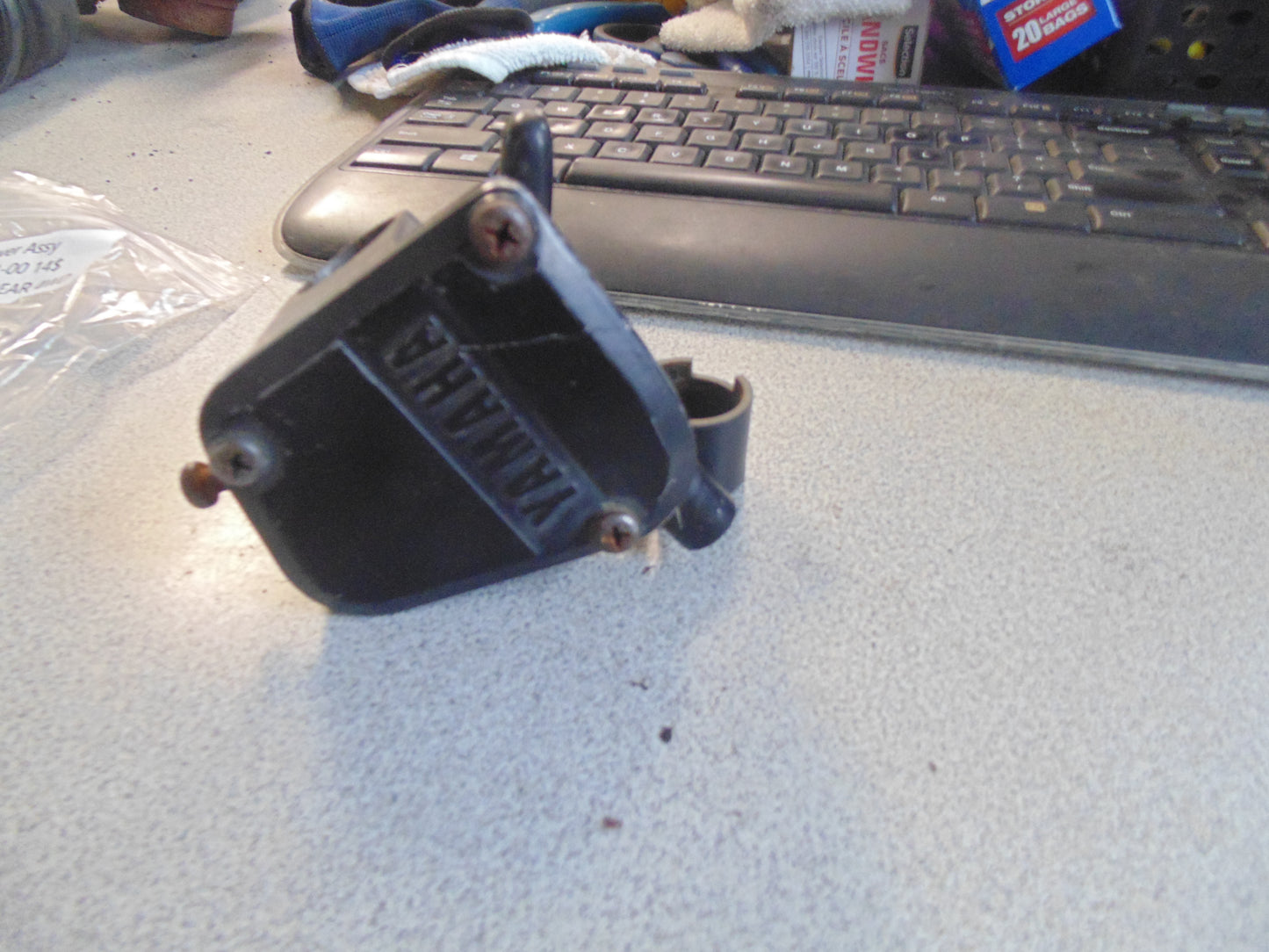 1989 Yamaha BIG BEAR 4WD THROTTLE LEVER ASSY 1NV-26250-01-00