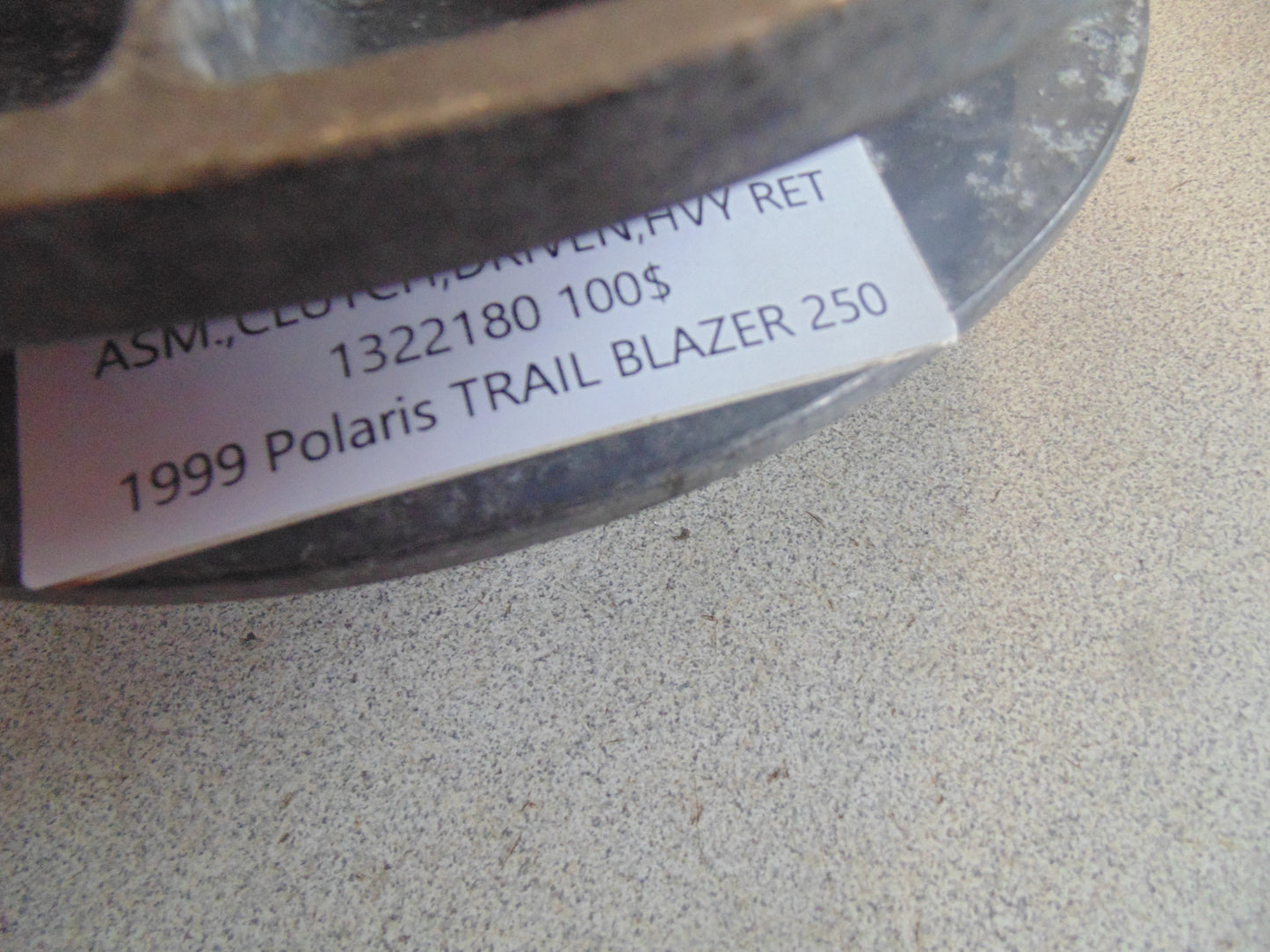 1999 POLARIS TRAIL BLAZER 250 ASM CLUTCH DRIVEN HVY RET 1322180