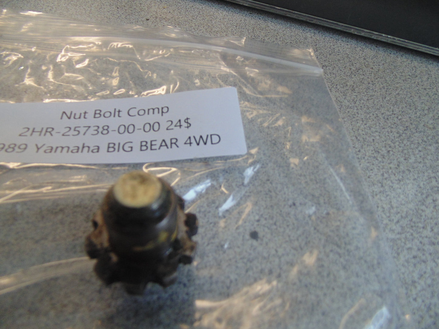 1989 YAMAHA BIG BEAR 4WD NUT BOLT COMP 2HR-25738-00-00