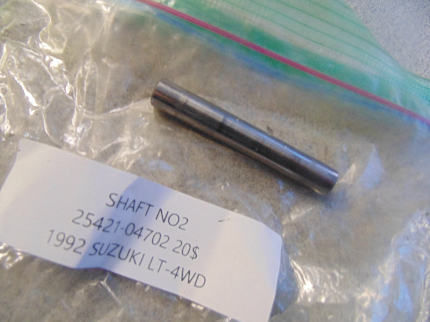 1992 SUZUKI LT-4WD SHAFT NO2 25421-04702