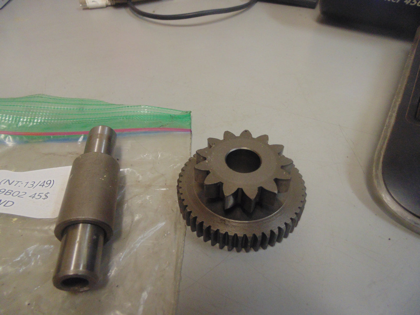 1992 SUZUKI LT-4WD GEAR STARTER IDLE NT:13/49 12611-19B00 12611-19B02