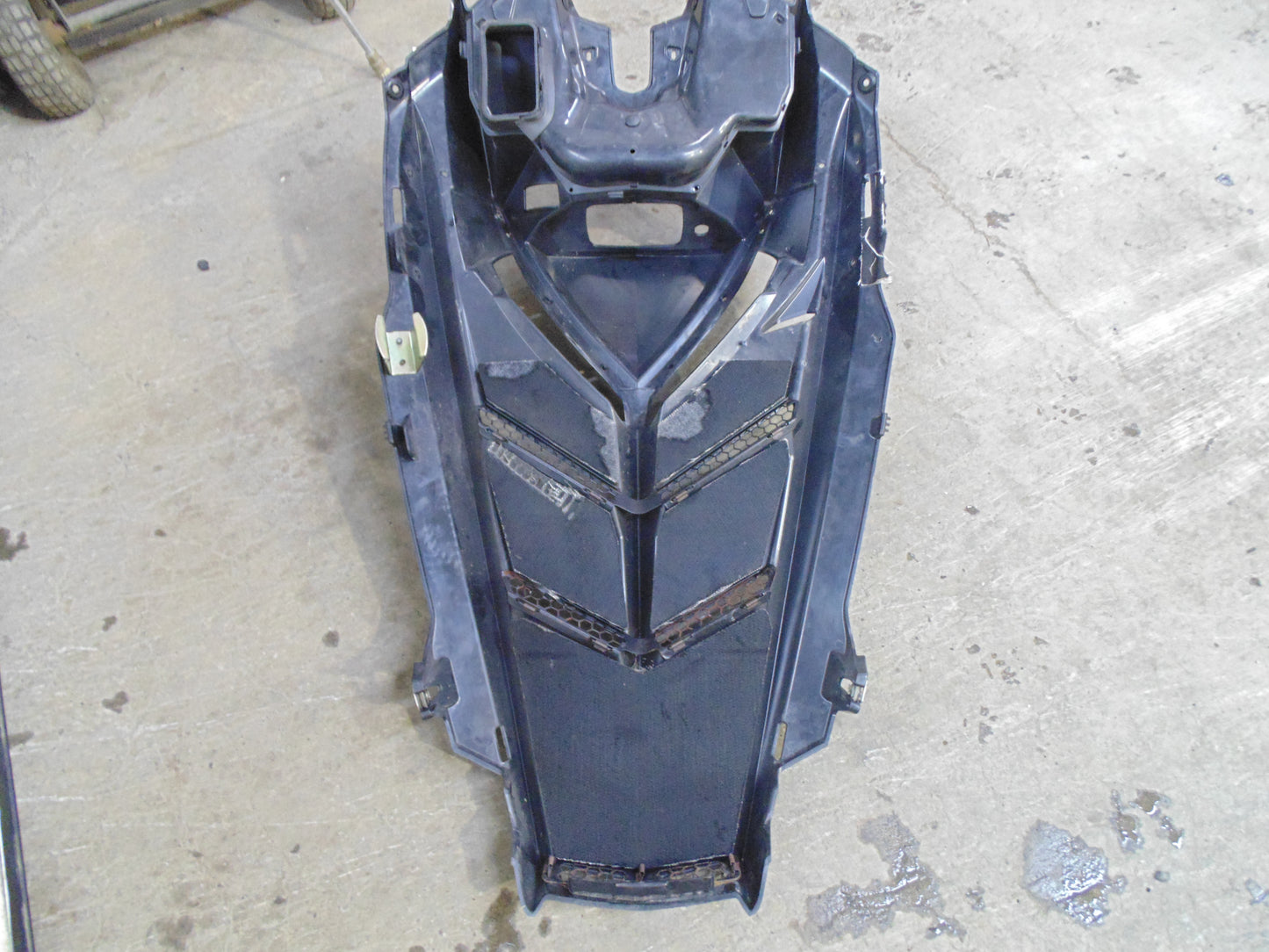 2011 Polaris 800 RUSH PRO-R MOLDED HOOD, GLOSS BLACK 5437509-070