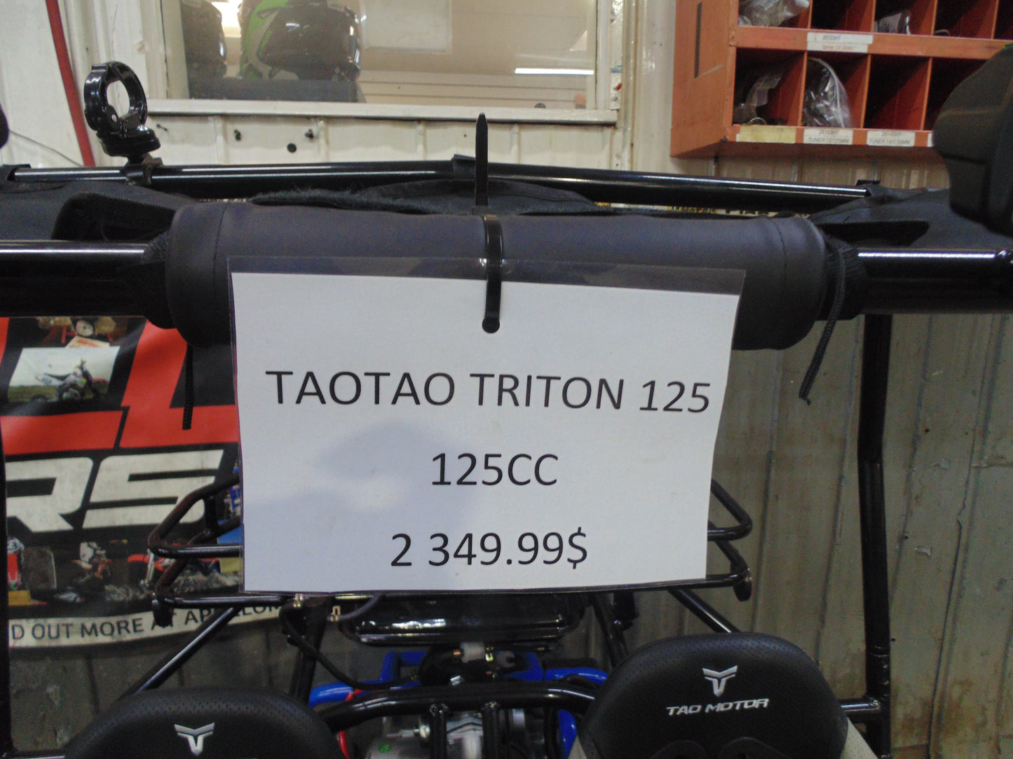 TRITON 125CC BLEU