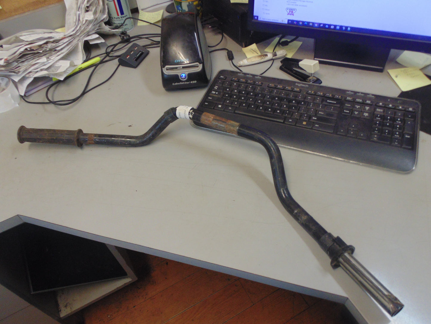 1999 Polaris TRAIL BLAZER 250 HANDLEBAR TUBE MEDIUM GLOSS BLK 5242988-067