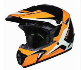 GMAX MX46Y CYCLUS MX YOUTH HELMET Black/Orange Youth Large