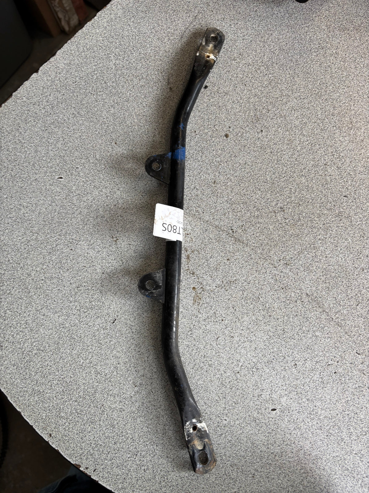 1989 SUZUKI LT80S BRACE, FRONT FENDER (BLACK) 53210-40B00-019