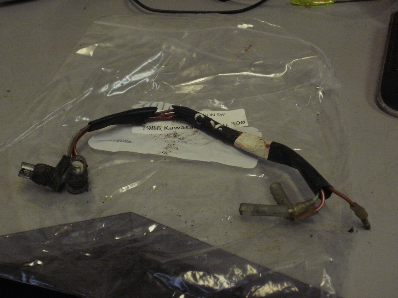 1986 KAWASAKI BAYOU 300 LAMP ASSY IGNITION SW 23016-1059