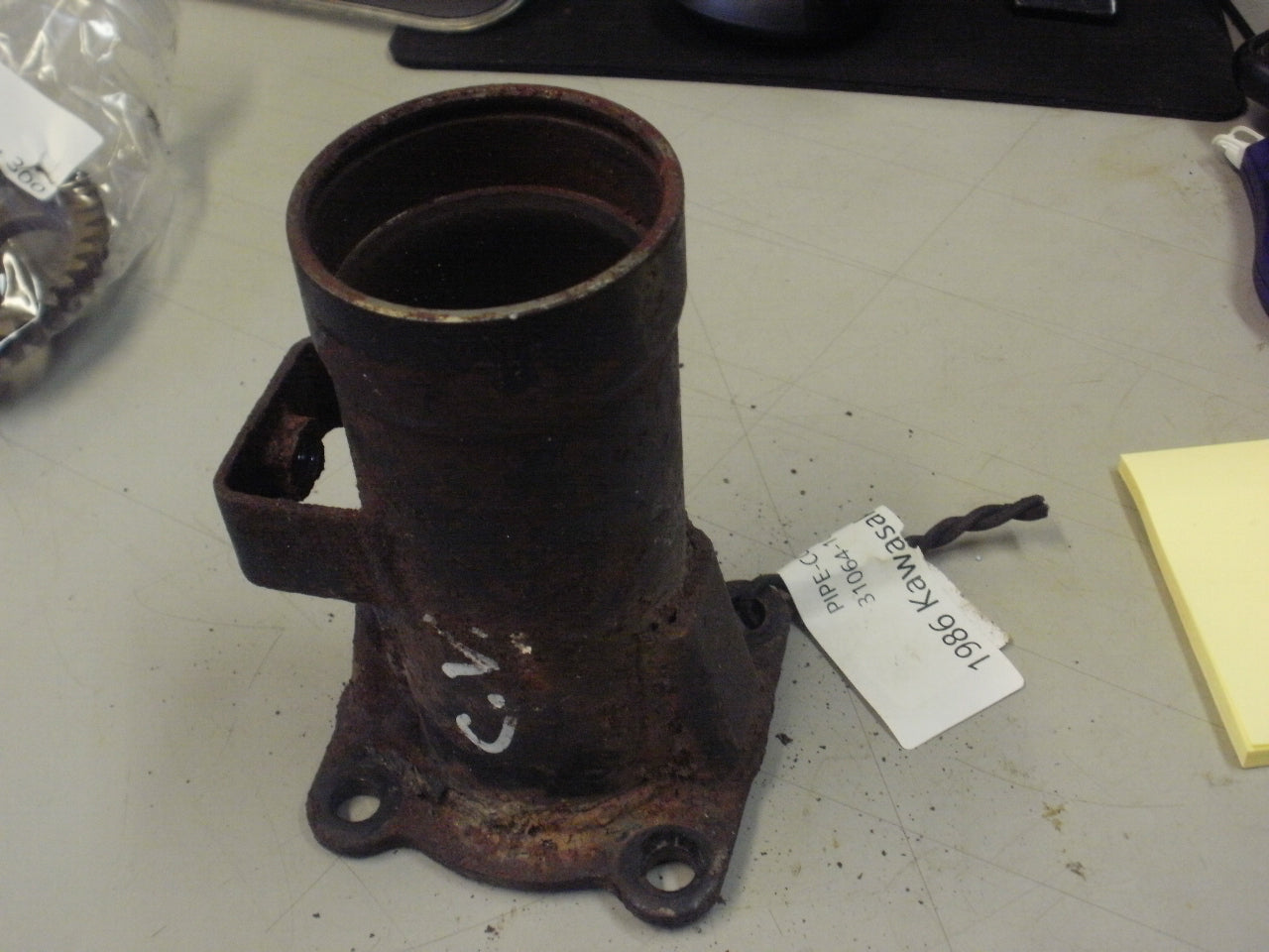 1986 KAWASAKI BAYOU 300 PIPE COMP FR 31064-1065