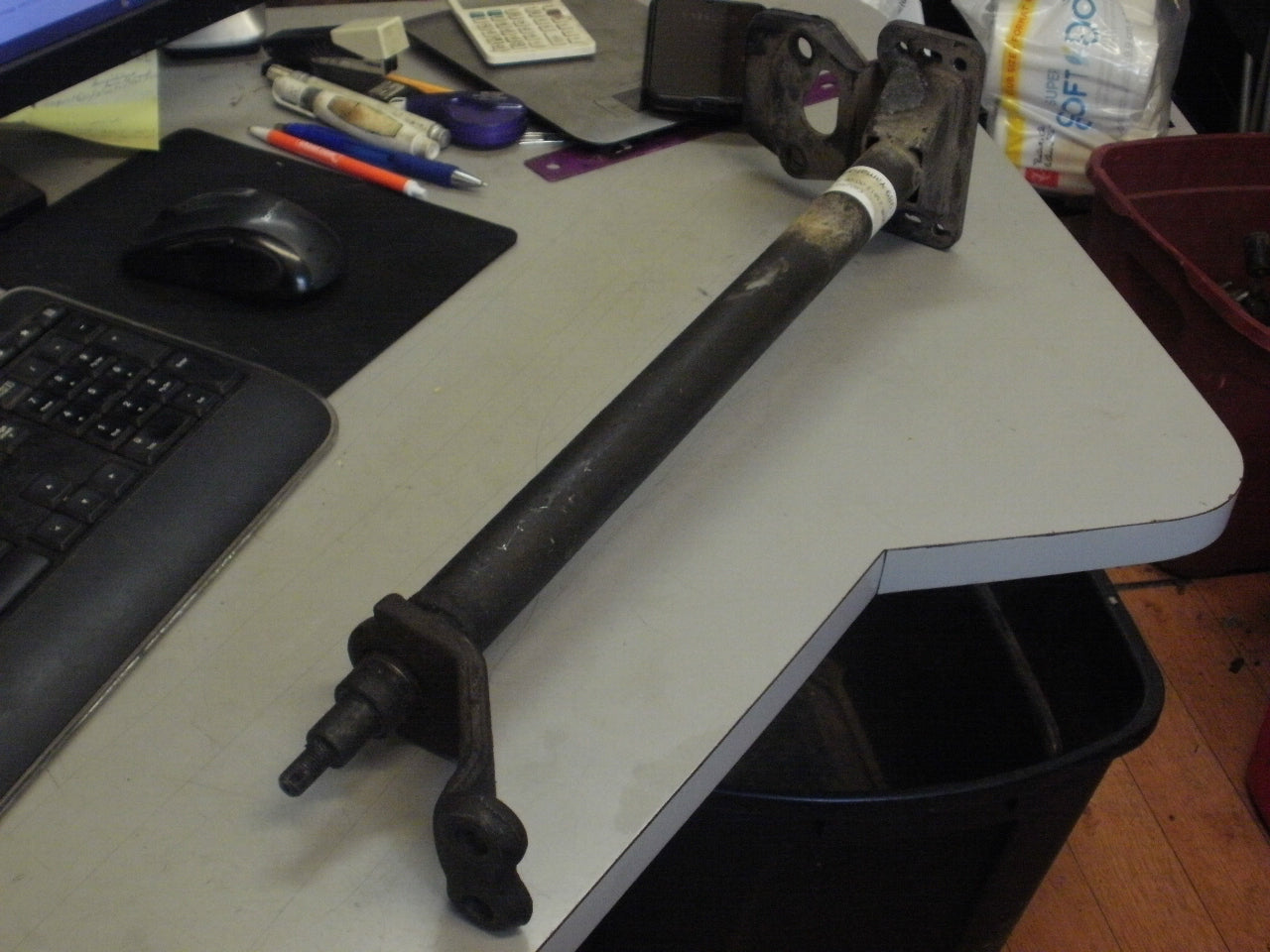 1989 YAMAHA BIG BEAR 4WD COLUMN STEERING 2 2HR-23813-02-00