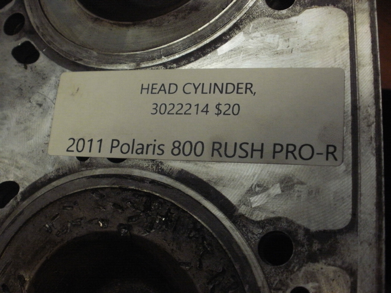 2011 Polaris 800 RUSH PRO-R HEAD CYLINDER, 3022214
