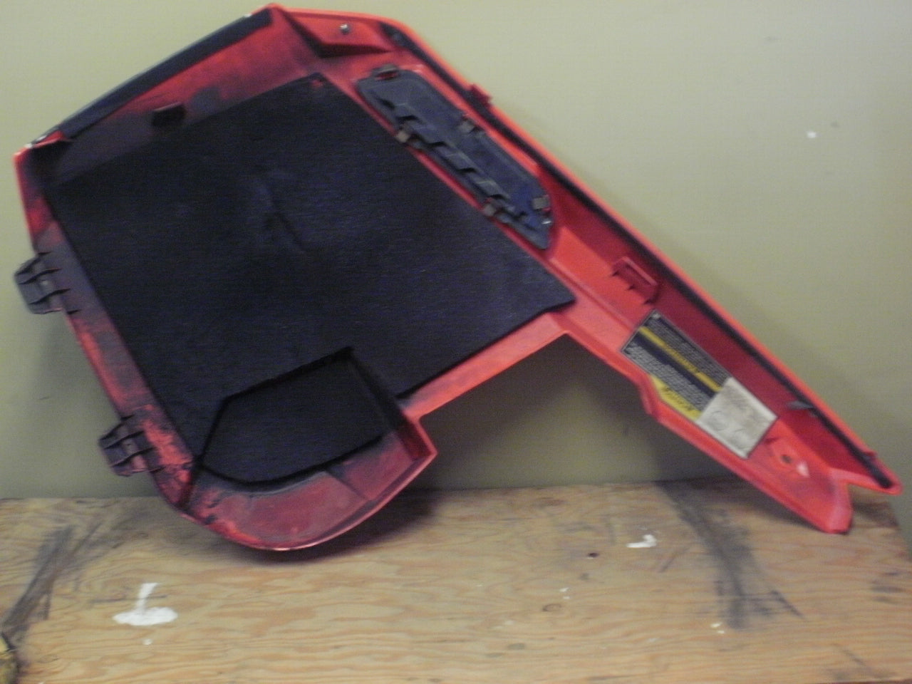 2011 Polaris 800 RUSH PRO-R PANEL-SIDE, LH,IRED MET 5437492-551