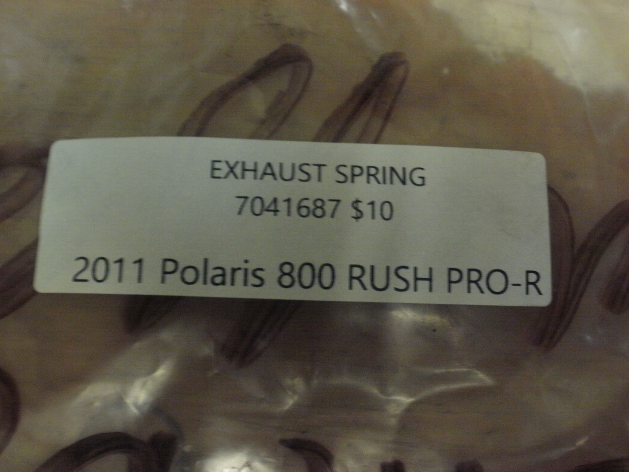2011 Polaris 800 RUSH PRO-R EXHAUST SPRING 7041687