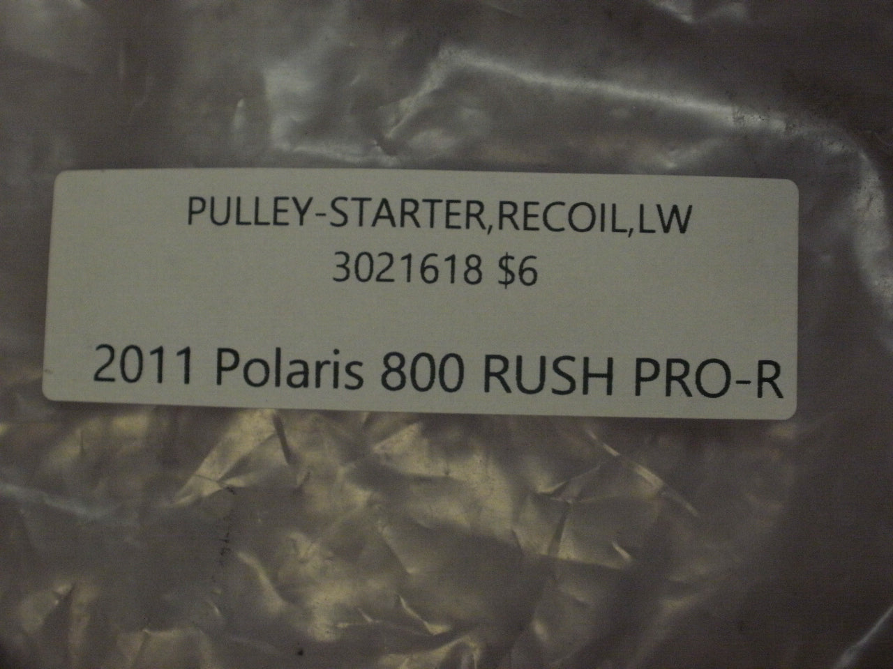 2011 Polaris 800 RUSH PRO-R PULLEY-STARTER,RECOIL,LW 3021618