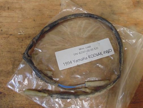 1994 YAMAHA KODIAK 400 4WD Wire, Lead 59V-82541-00-00