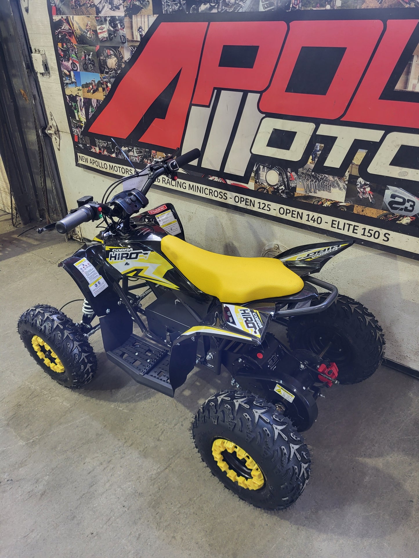 Hiro cobra 1600w noir et jaune