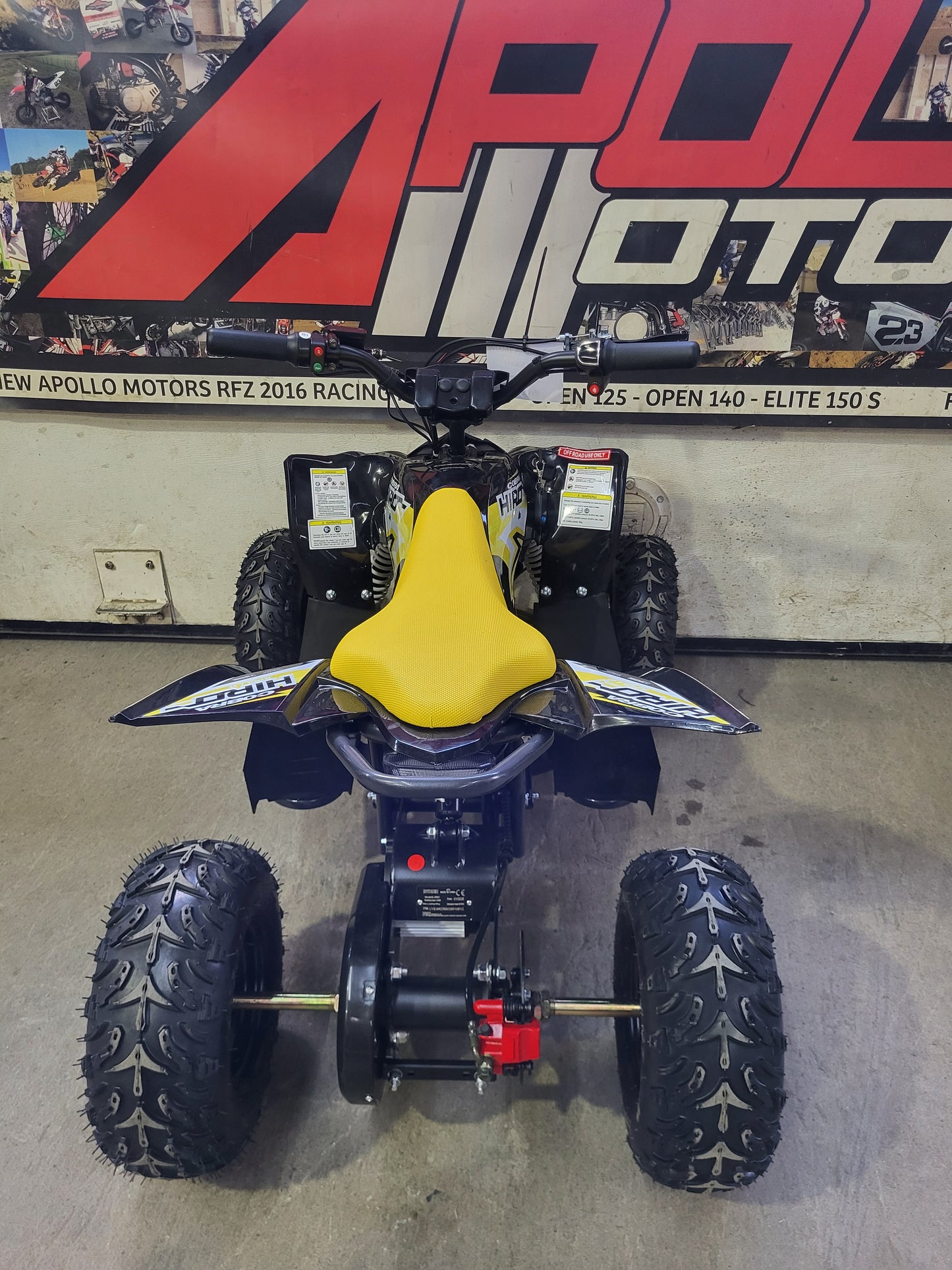 Hiro cobra 1600w noir et jaune