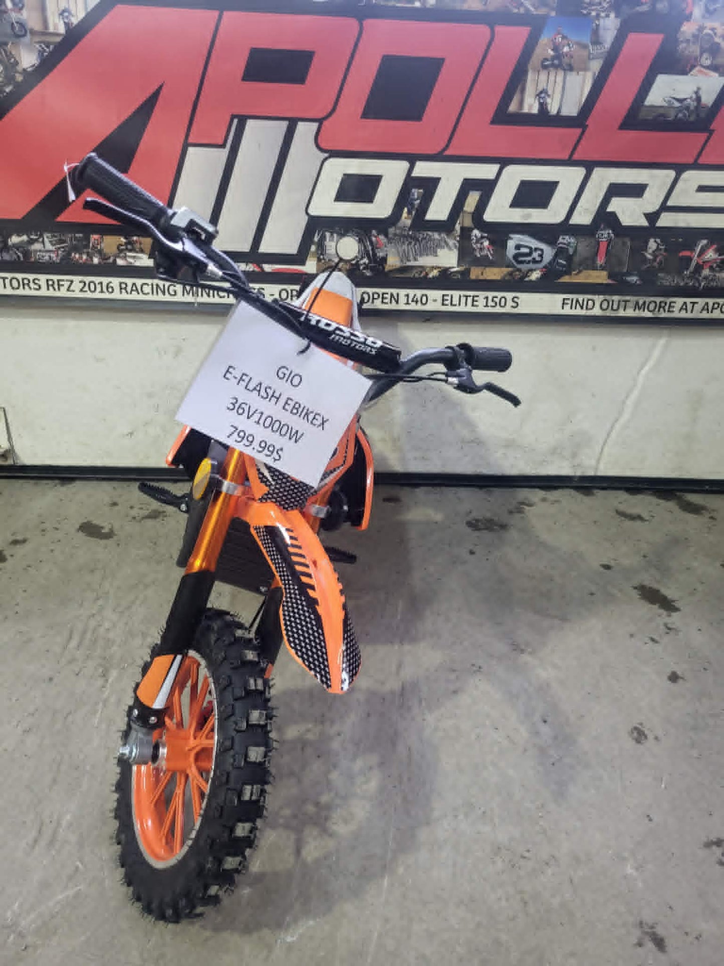 E-FLASH EBIKE ORANGE