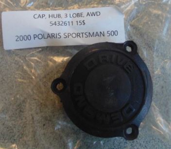 2001 POLARIS SPORTSMAN 500 CAP, HUB, 3 LOBE AWD 5432611