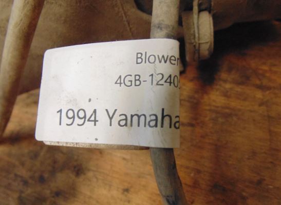 1994 YAMAHA KODIAK 400 4WD Blower Assembly 4GB-12405-00-00