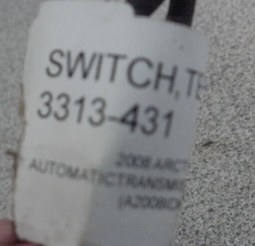 2008 ARCTIC CAT 366 4X4 SWITCH, TEMP-LIGHT 3313-431