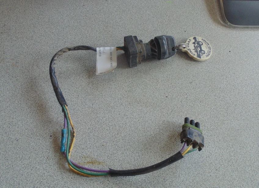 2004 CAN-AM TRAXTER MAX STD & MAX BLANK KEY ( B TYPE) 710000101
