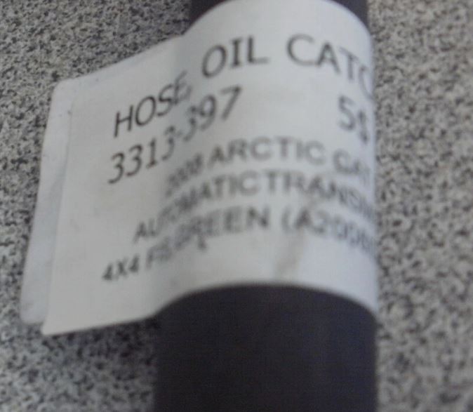 2008 ARCTIC CAT 366 4X4 HOSE,OIL CATCH 3313-397