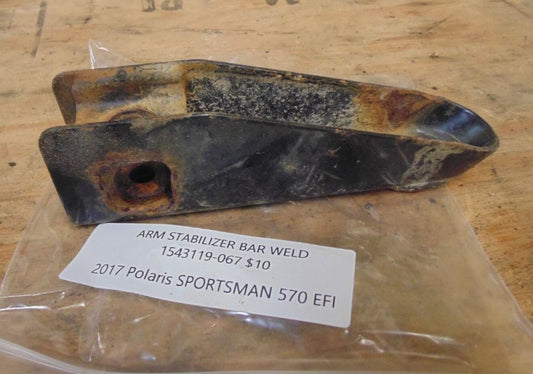 2017 POLARIS SPORTSMAN 570 EFI ARM STABILIZATER BAR WELD 1543119-067
