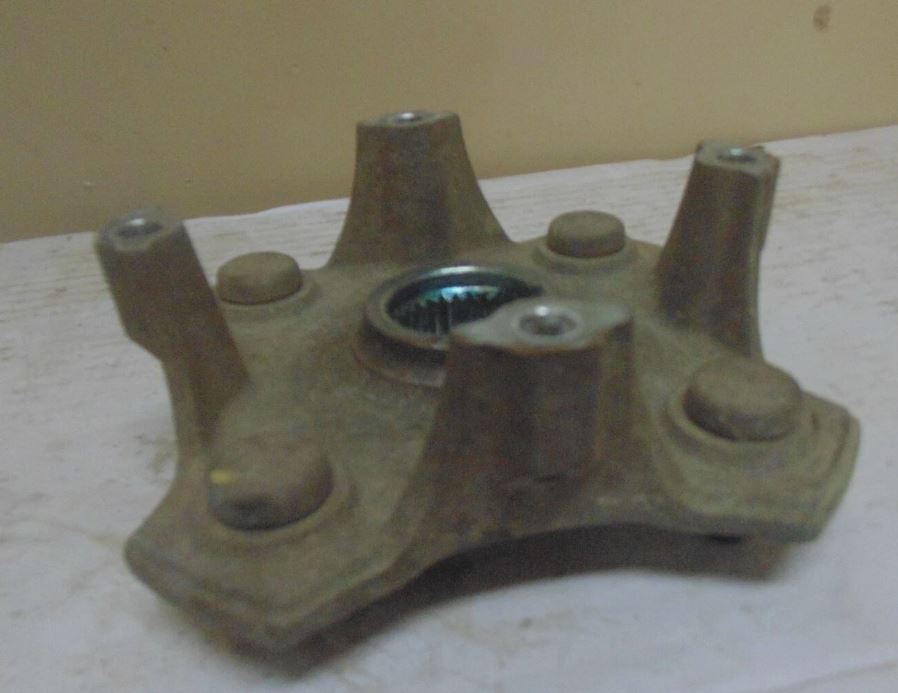 2008 ARCTIC CAT 366 AUTO TRANSMISSION 4X4 FIS GREEN HUB WHEEL FRONT 1502-462