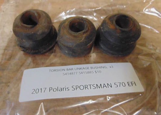 2017 POLARIS SPORTSMAN 570 EFI TORSION BAR LINKAGE BUSHING X3 5414877 5415885