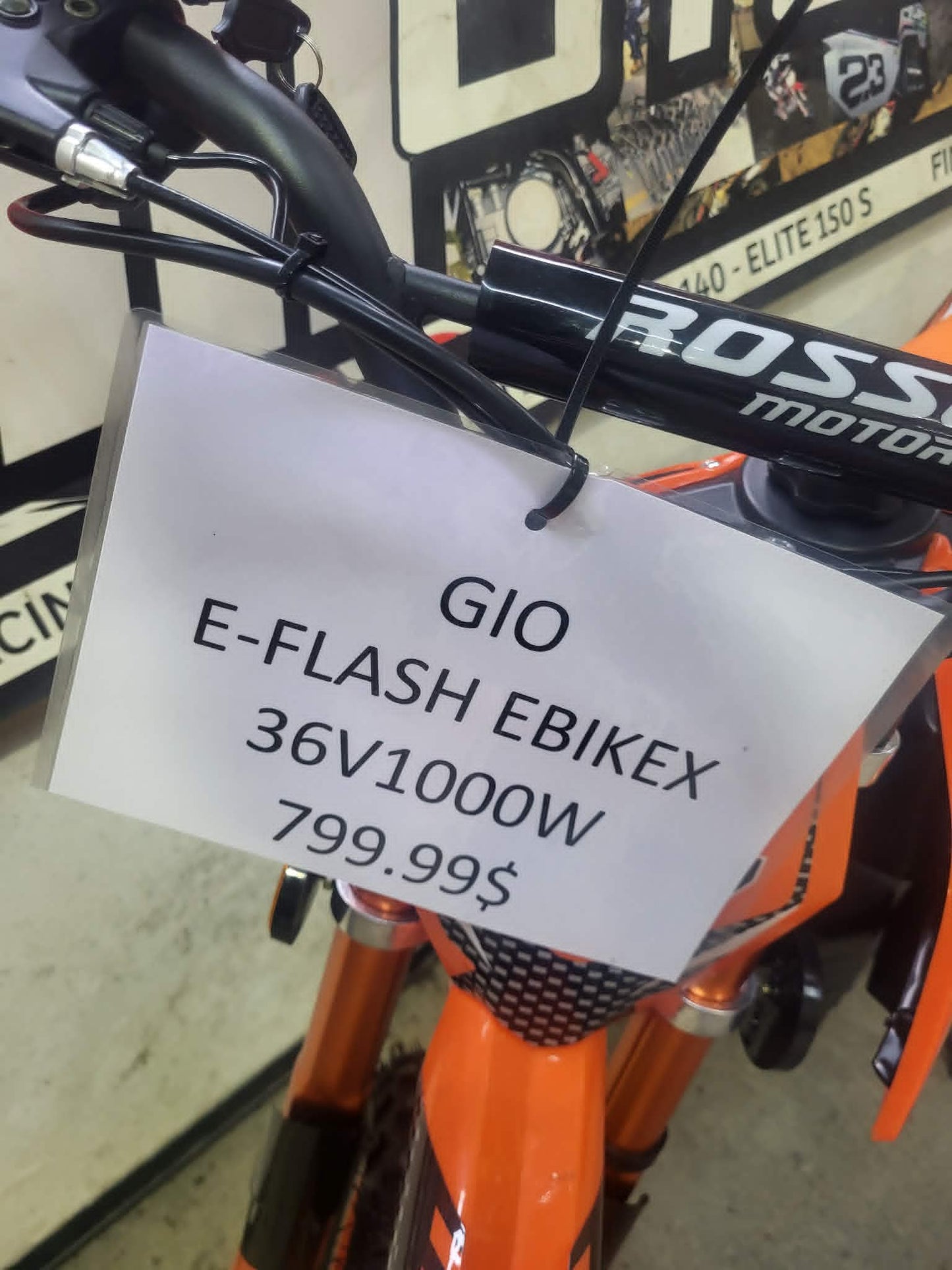 E-FLASH EBIKE ORANGE