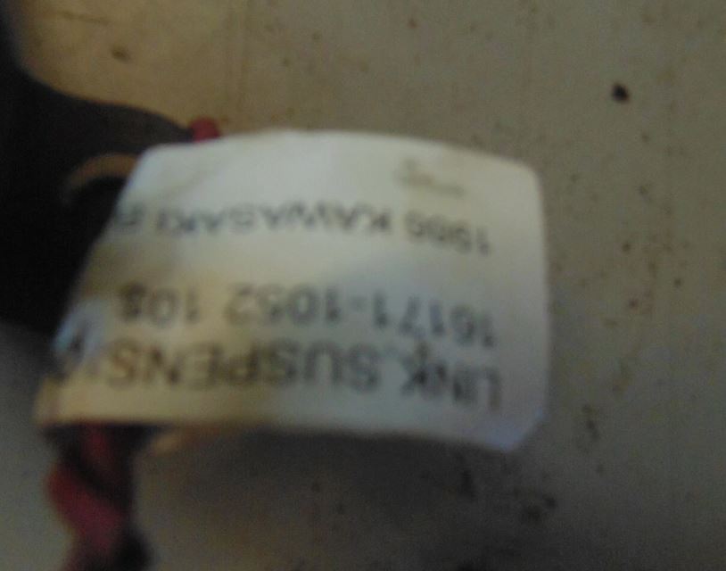 1986 KAWASAKI BAYOU 300 LINK SUPENSION LWR 16171-1052