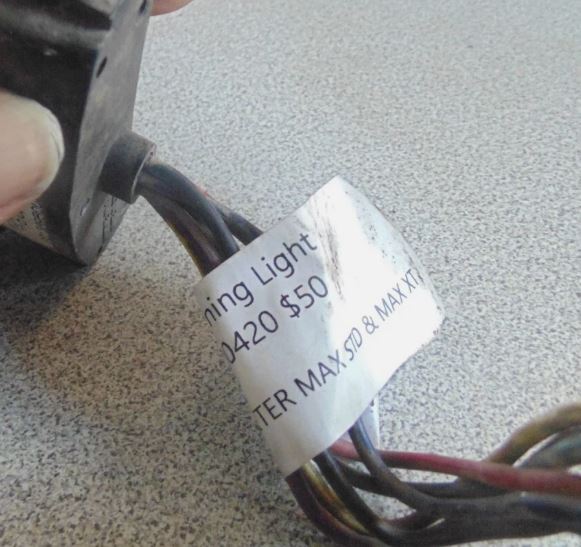 2004 CAN-AM TRAXTER MAX STD & MAX RH WARNING LIGHT 710000420