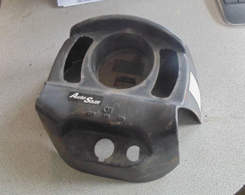 2004 CAN-AM TRAXTER MAX STD & MAX XT STEERING COVER, SLATE GRAY 709400215